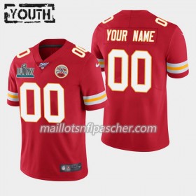 Maillot Kansas City Chiefs Custom Nike Rouge 2020 Super Bowl LIV - Enfant